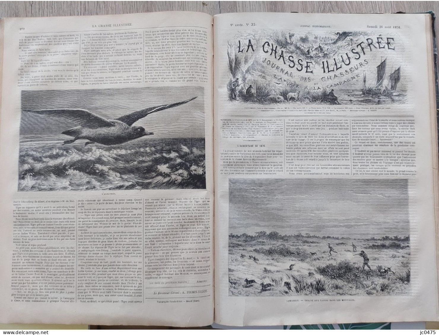 La Chasse Illustrée, Journal Des Chasseurs - Caza/Pezca