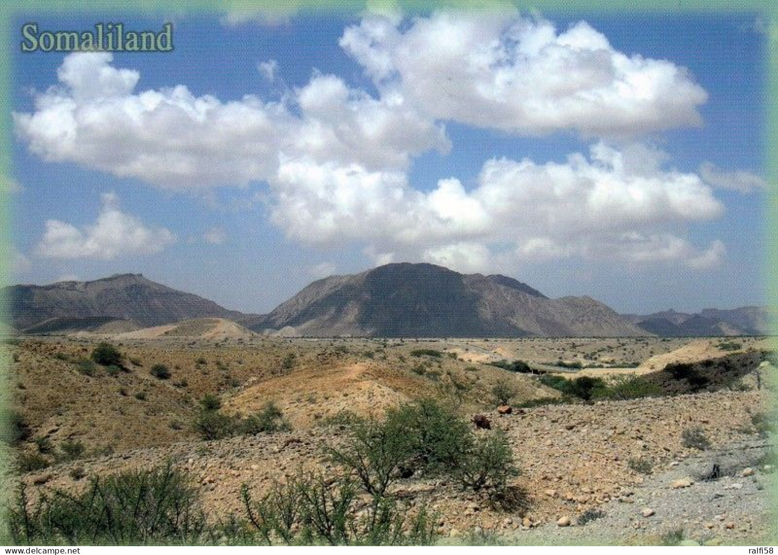 1 AK Somaliland * Mountains On Way From Hargeisa To Portn Of Berbera * - Somalië