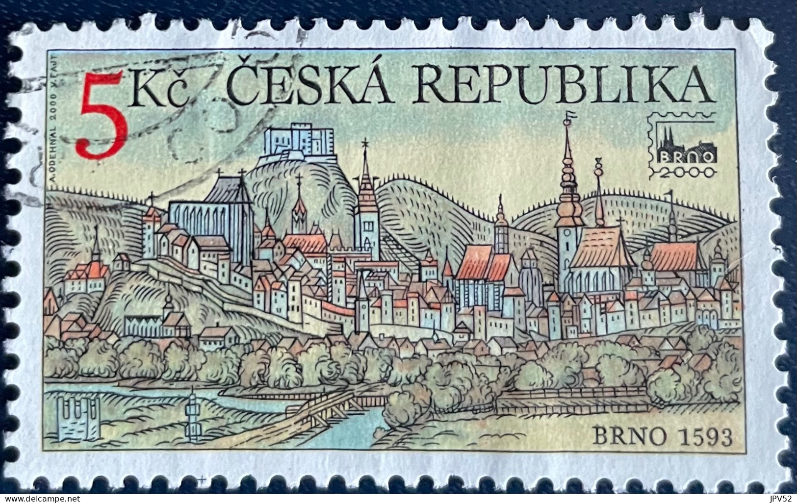 Ceska Republika - Tsjechië - C4/4 - 2000 - (°)used - Michel 248 - Brno 2000 - Oblitérés