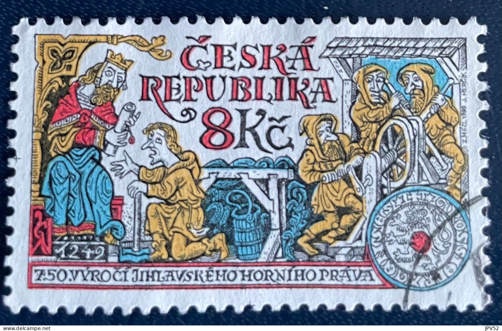 Ceska Republika - Tsjechië - C4/5 - 1999 - (°)used - Michel 223 - 750j Mijnbouwconcessie - Gebruikt