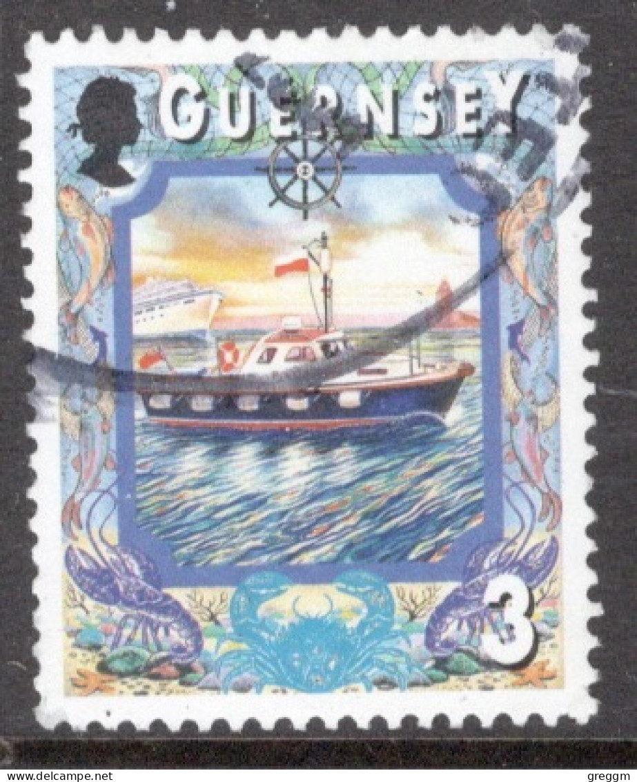 Guernsey 1999  Single Stamp Showing Maritime Views In Fine Used - Guernesey