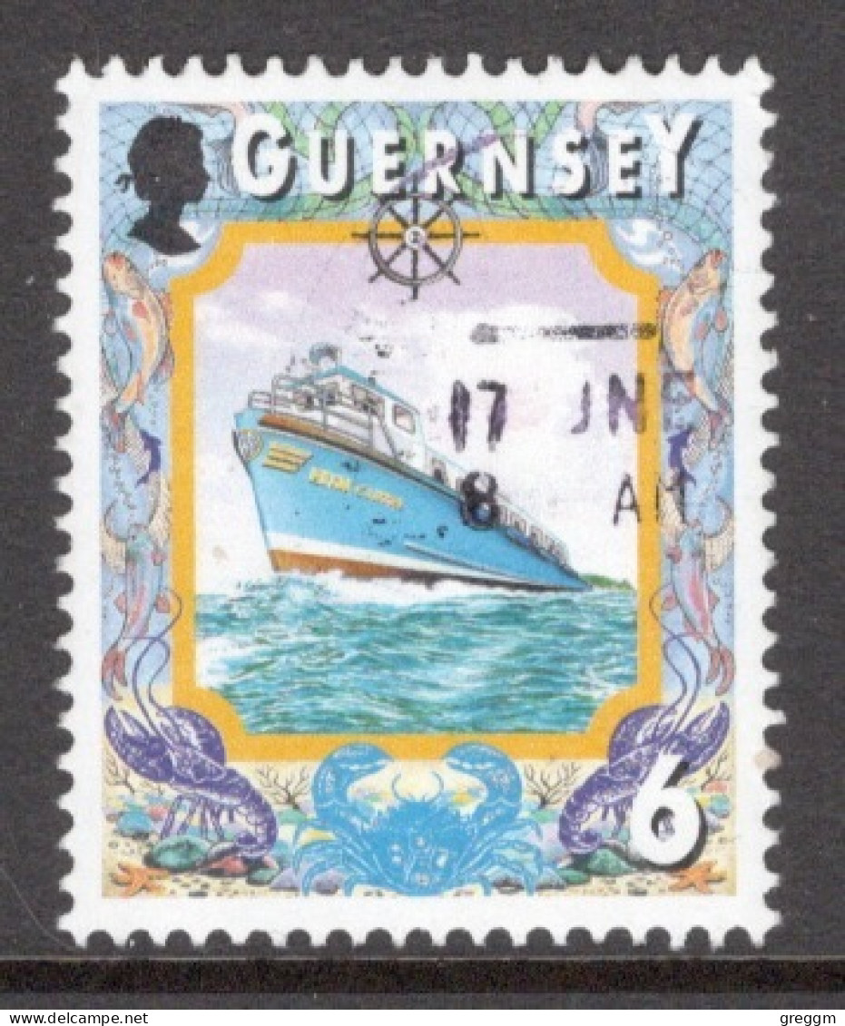 Guernsey 1999  Single Stamp Showing Maritime Views In Fine Used - Guernesey