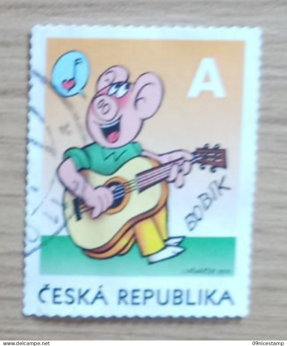 Ceska Republik, Year 2011, Cancelled; Cartoon - Gebruikt