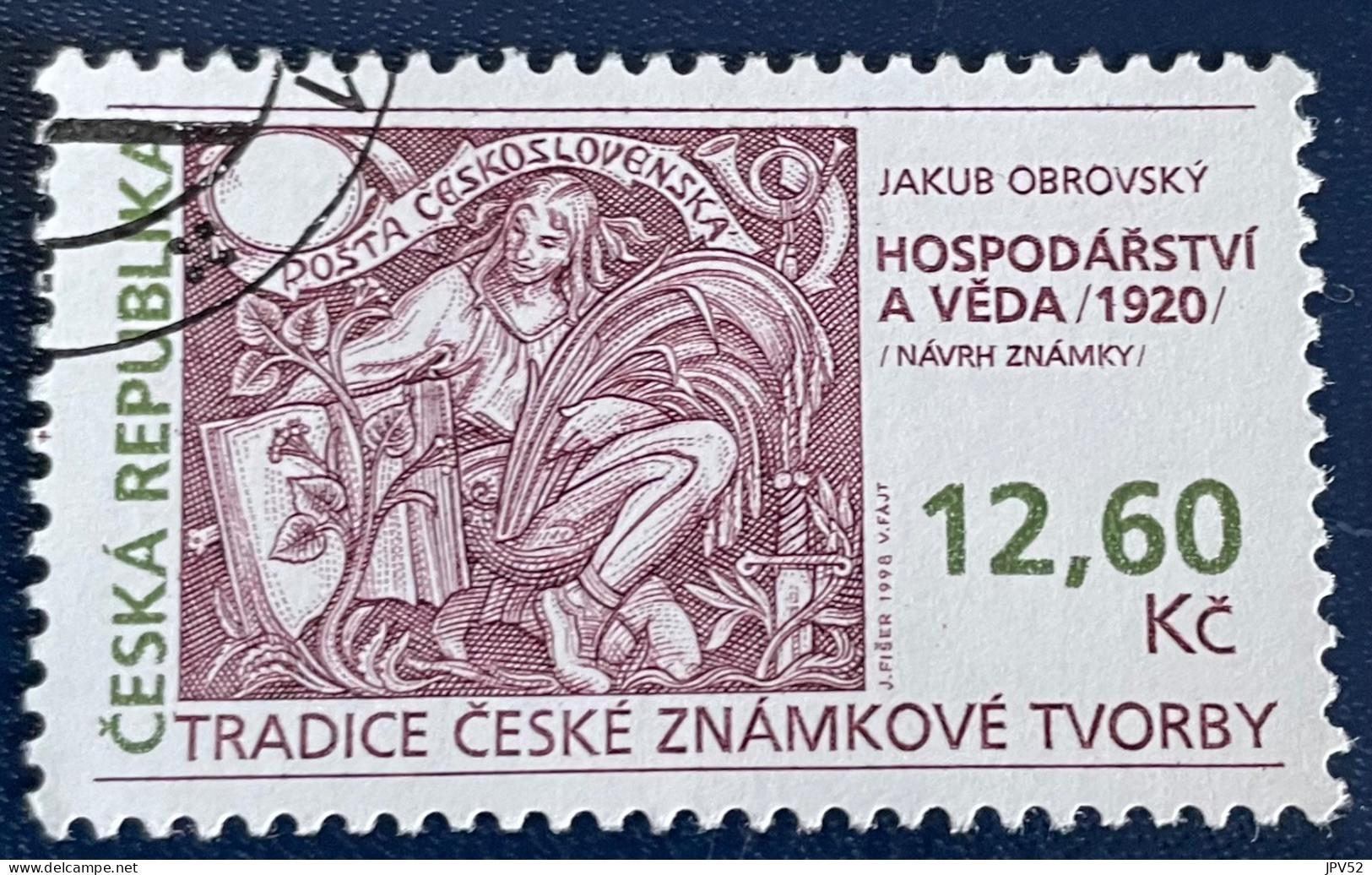 Ceska Republika - Tsjechië - C4/5 - 1998 - (°)used - Michel  165 - Vormgeving Postzegels - Usados