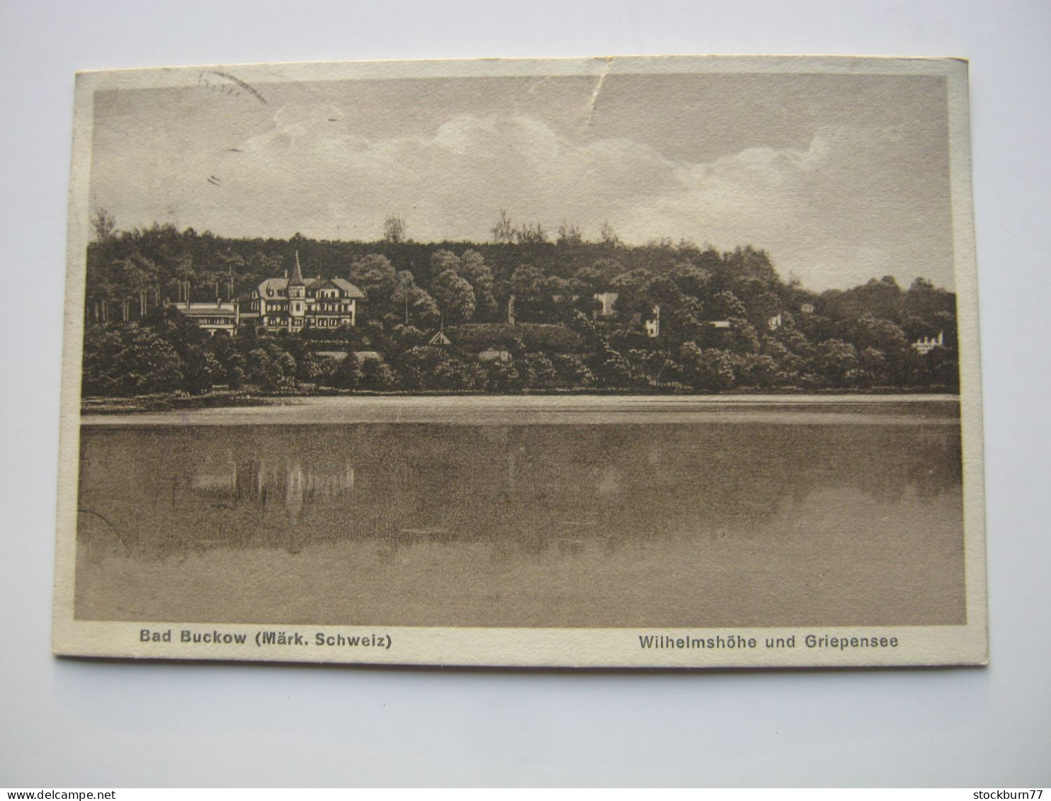 BAD BUCKOW  , Schöne  Ansichtskarte  Um 1930 , Oben Kleiner Einriss - Buckow
