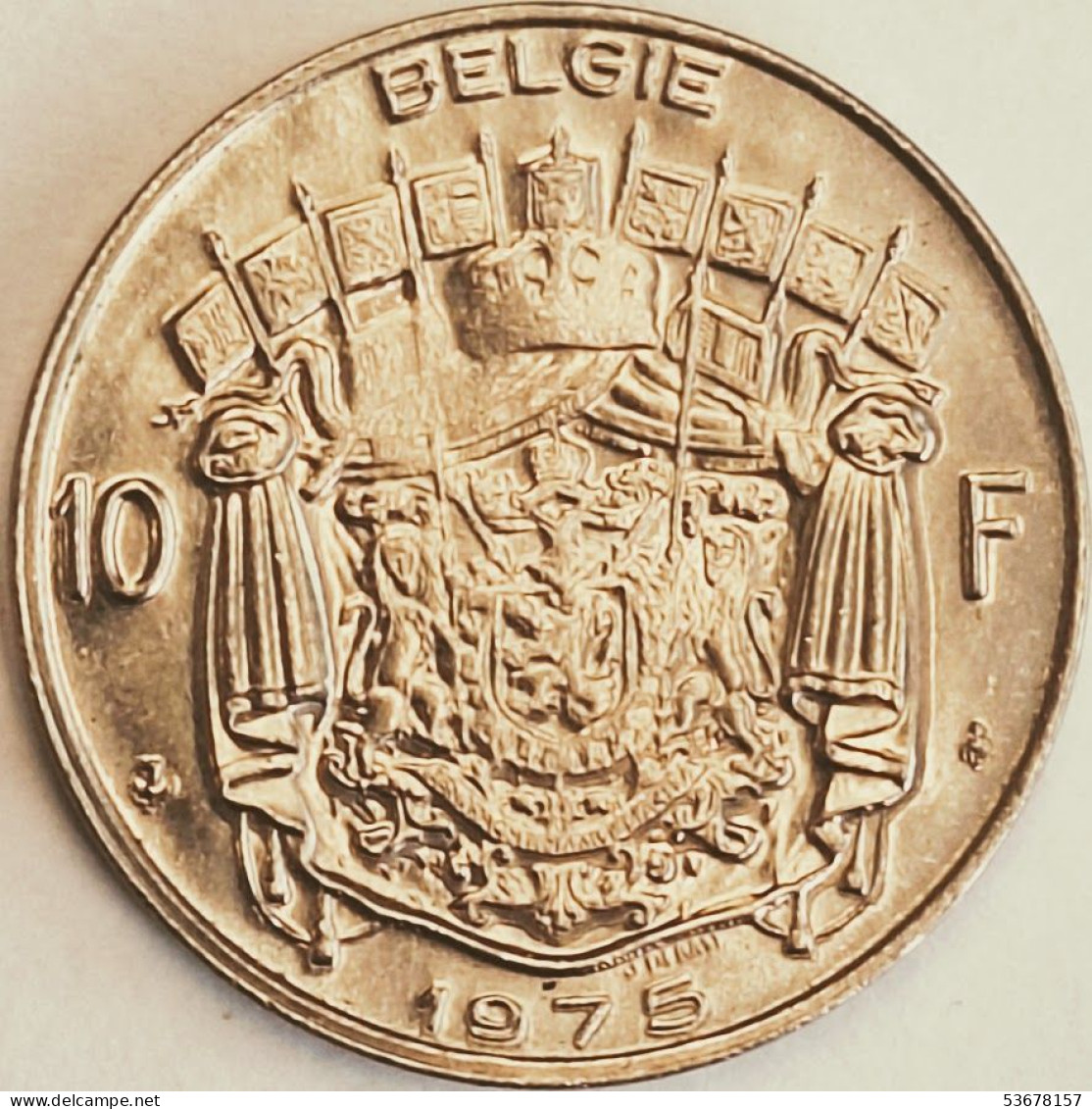 Belgium - 10 Francs 1975, KM# 156.1 (#3199) - 10 Frank
