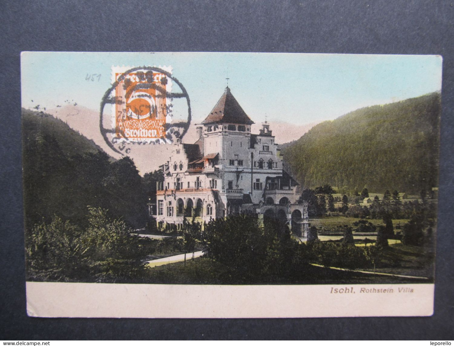 AK BAD ISCHL Rothstein Villa 1934 / D*58273 - Bad Ischl