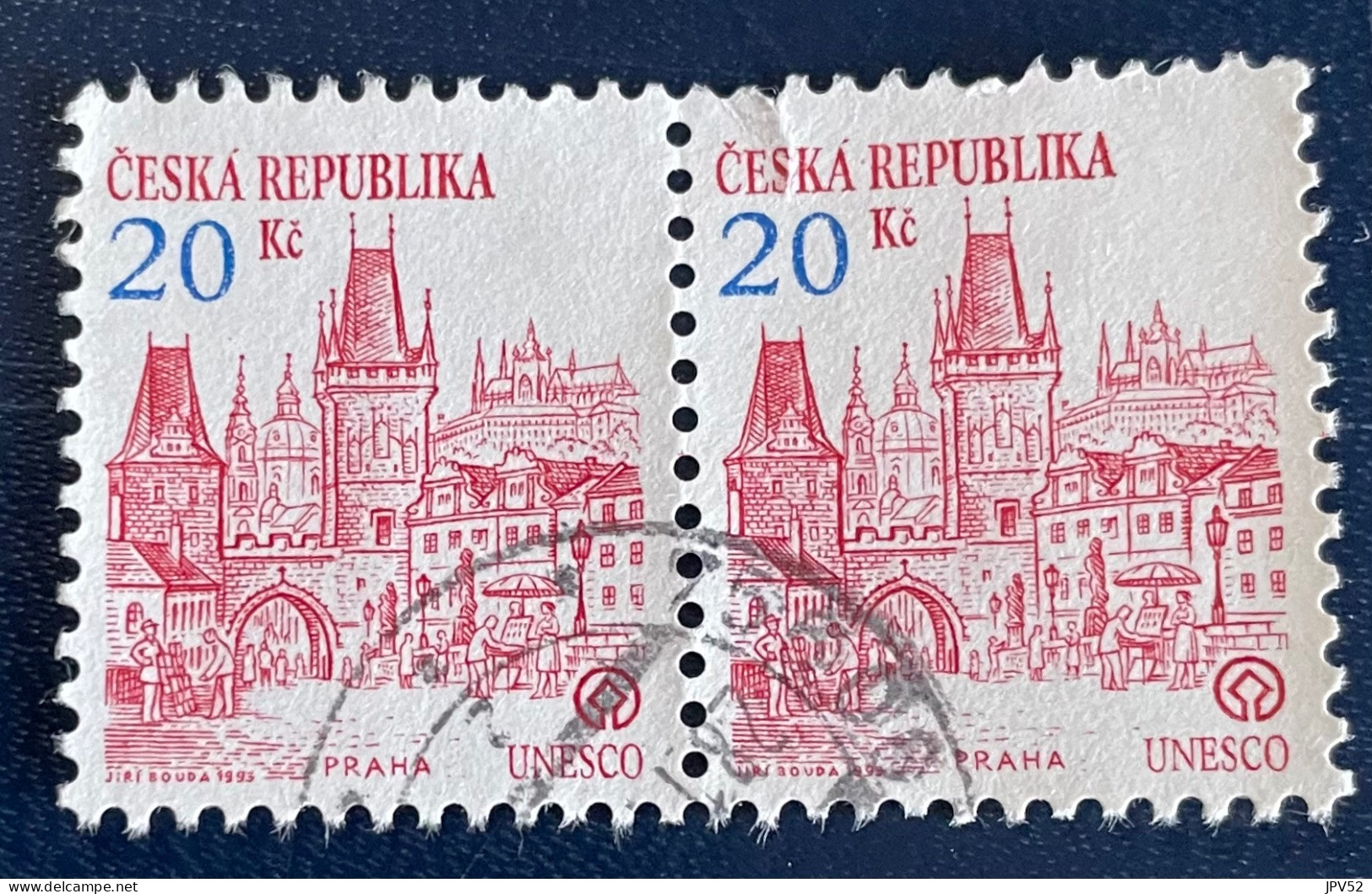 Ceska Republika - Tsjechië - C4/5 - 1993 - (°)used - Michel 18 - Praag - Gebraucht