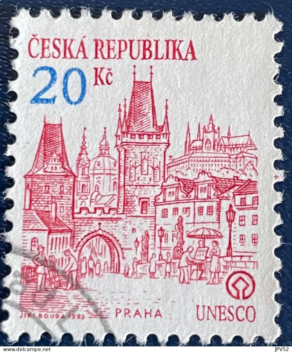 Ceska Republika - Tsjechië - C4/5 - 1993 - (°)used - Michel 18 - Praag - Used Stamps
