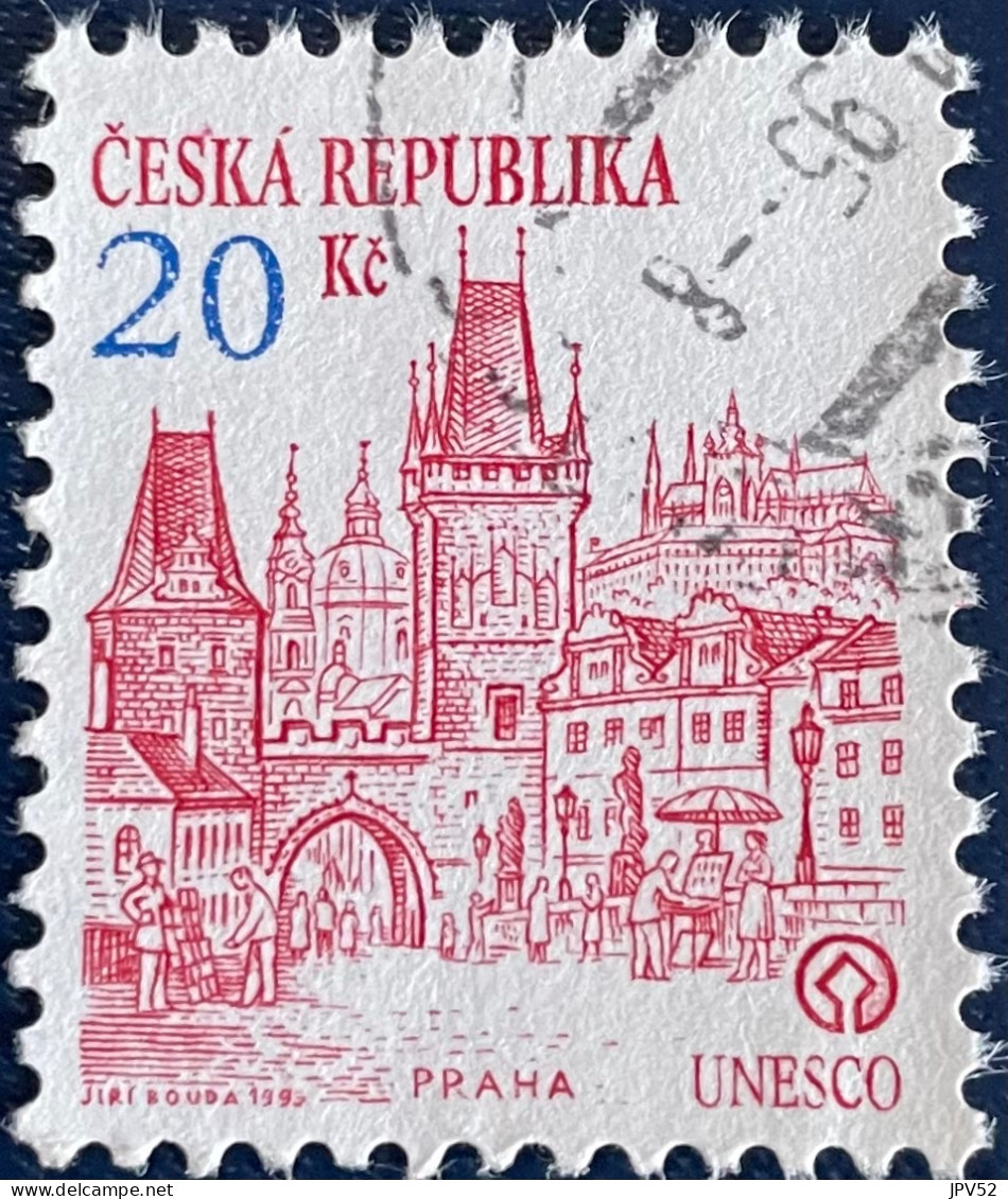 Ceska Republika - Tsjechië - C4/5 - 1993 - (°)used - Michel 18 - Praag - Used Stamps