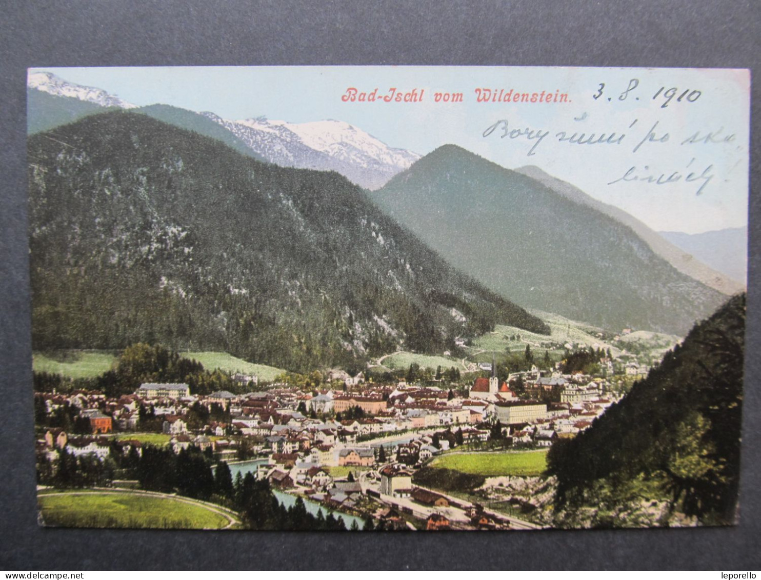 AK BAD ISCHL V. Wildenstein 1905  / D*58275 - Bad Ischl