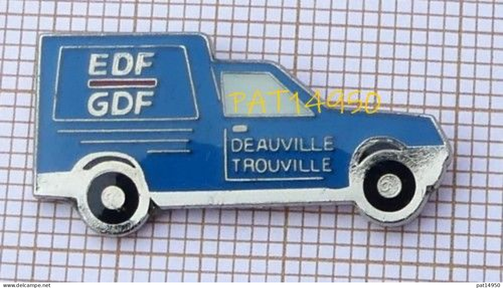 PAT14950 EDF GDF DEAUVILLE TROUVILLE RENAULT EXPRESS Dpt 14 CALVADOS - EDF GDF