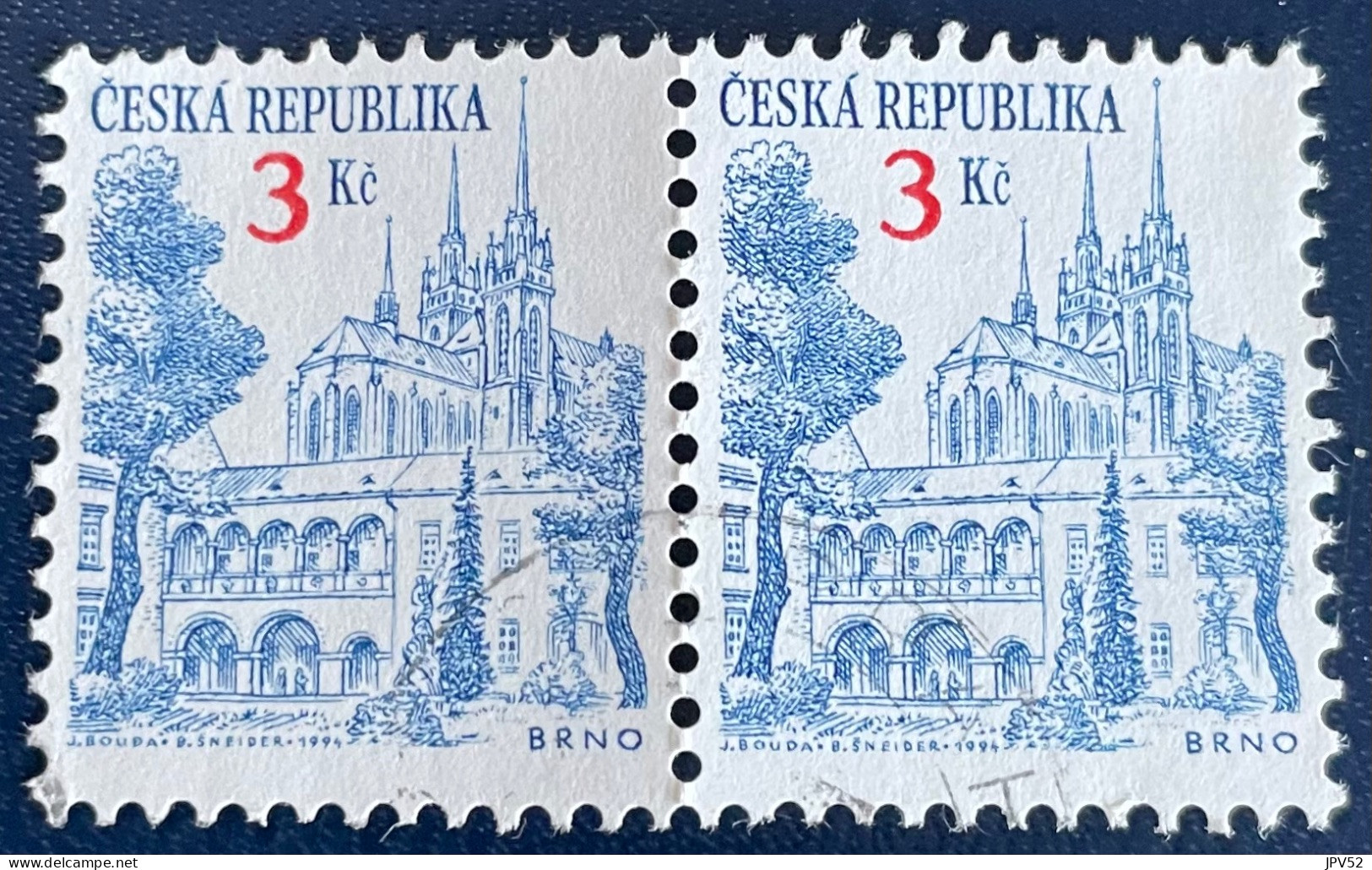 Ceska Republika - Tsjechië - C4/5 - 1994 - (°)used - Michel 35 - Brno - Used Stamps