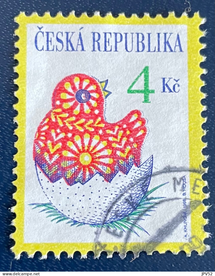 Ceska Republika - Tsjechië - C4/5 - 1998 - (°)used - Michel 172 - Pasen - Usati