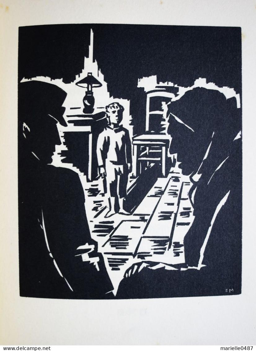 Frans MASEREEL - Stijn Streuvels - Kerstwake - 1928 - Oud