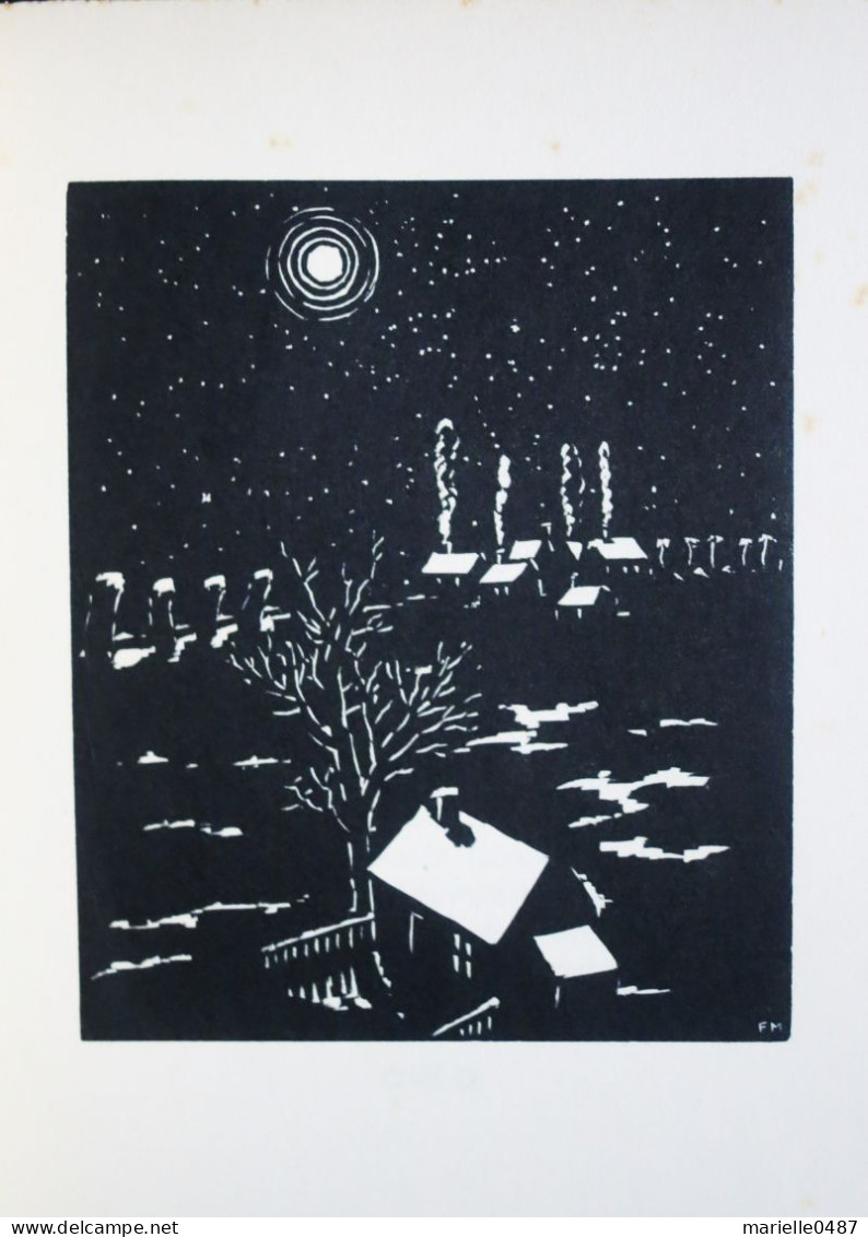 Frans MASEREEL - Stijn Streuvels - Kerstwake - 1928 - Oud