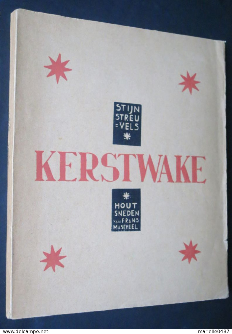 Frans MASEREEL - Stijn Streuvels - Kerstwake - 1928 - Antique