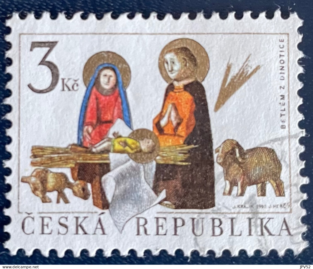 Ceska Republika - Tsjechië - C4/5 - 1996 - (°)used - Michel 132 - Kerstmis - Gebruikt