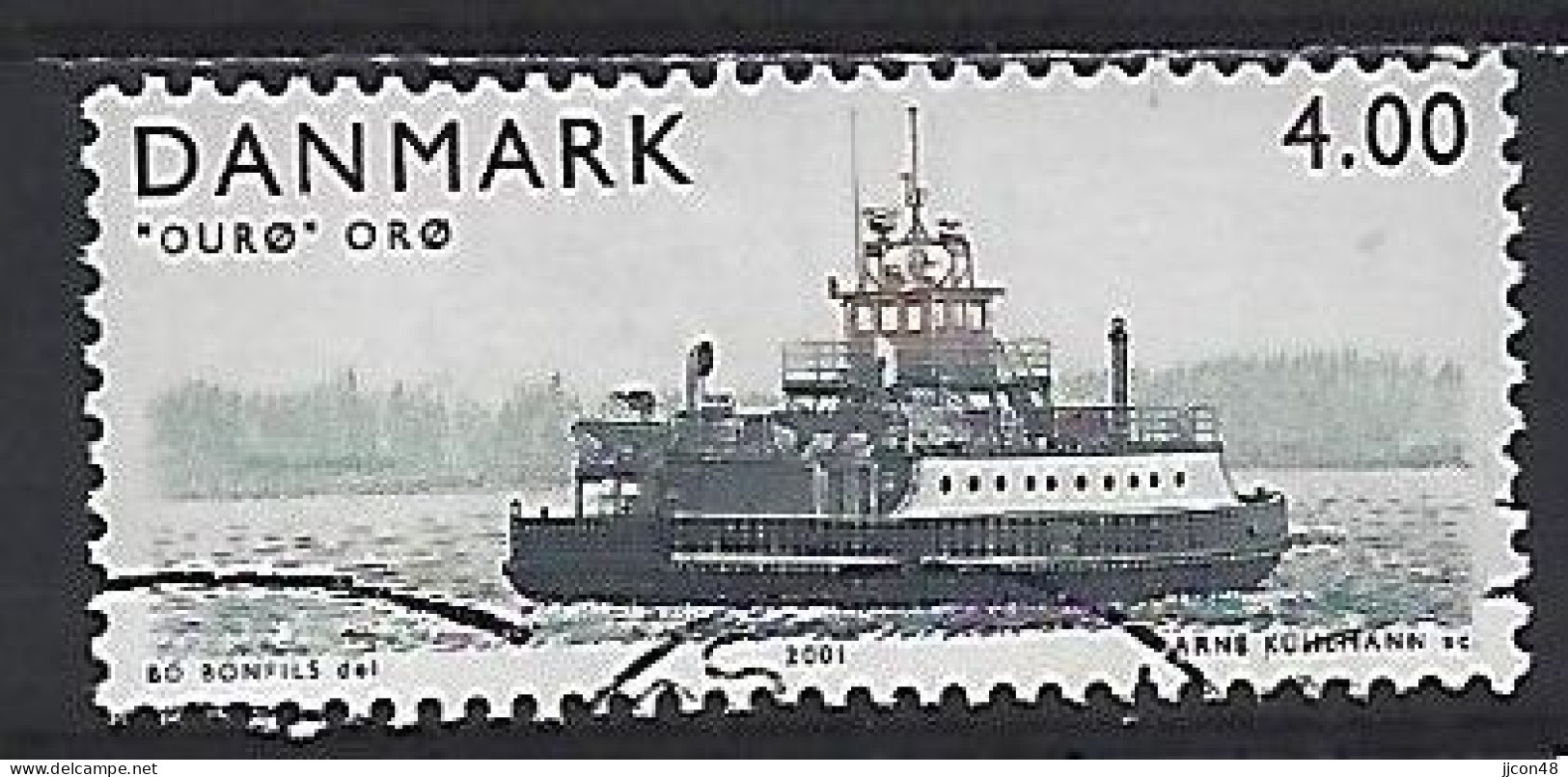 Denmark 2001 Island Ferries (o) Mi.1292 - Usado