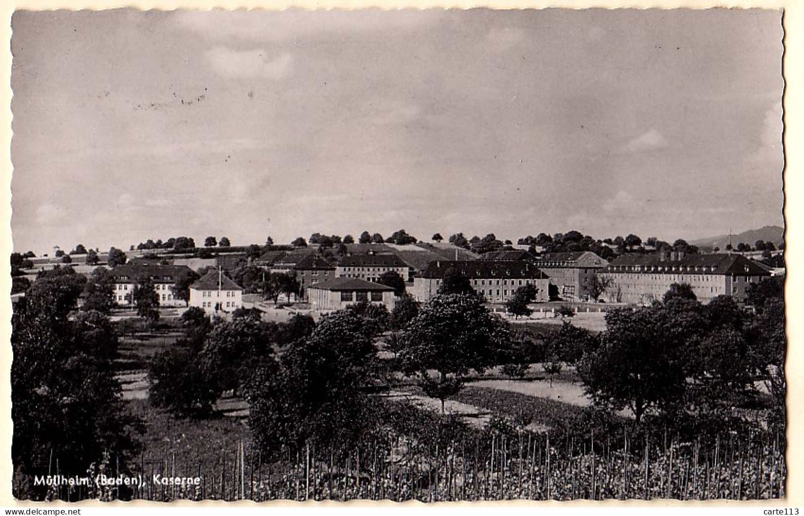 0 - B19736CPSM - ALLEMAGNE - MULLHEIM - Kaserne - Très Bon état - EUROPE - Muellheim