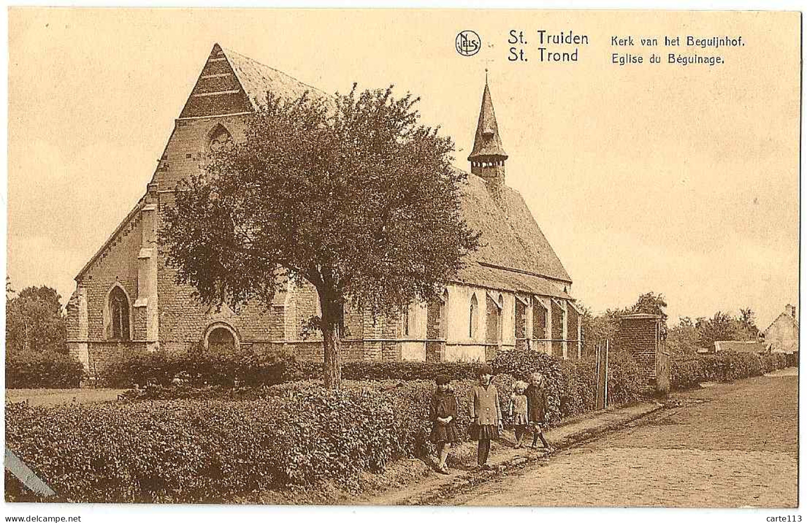 - B26591CPA - SINT TRUIDEN - SAINT TROND - Belgique - Eglise Du Béguinage. Animée- Belgique - Bon état - EUROPE - Sint-Truiden