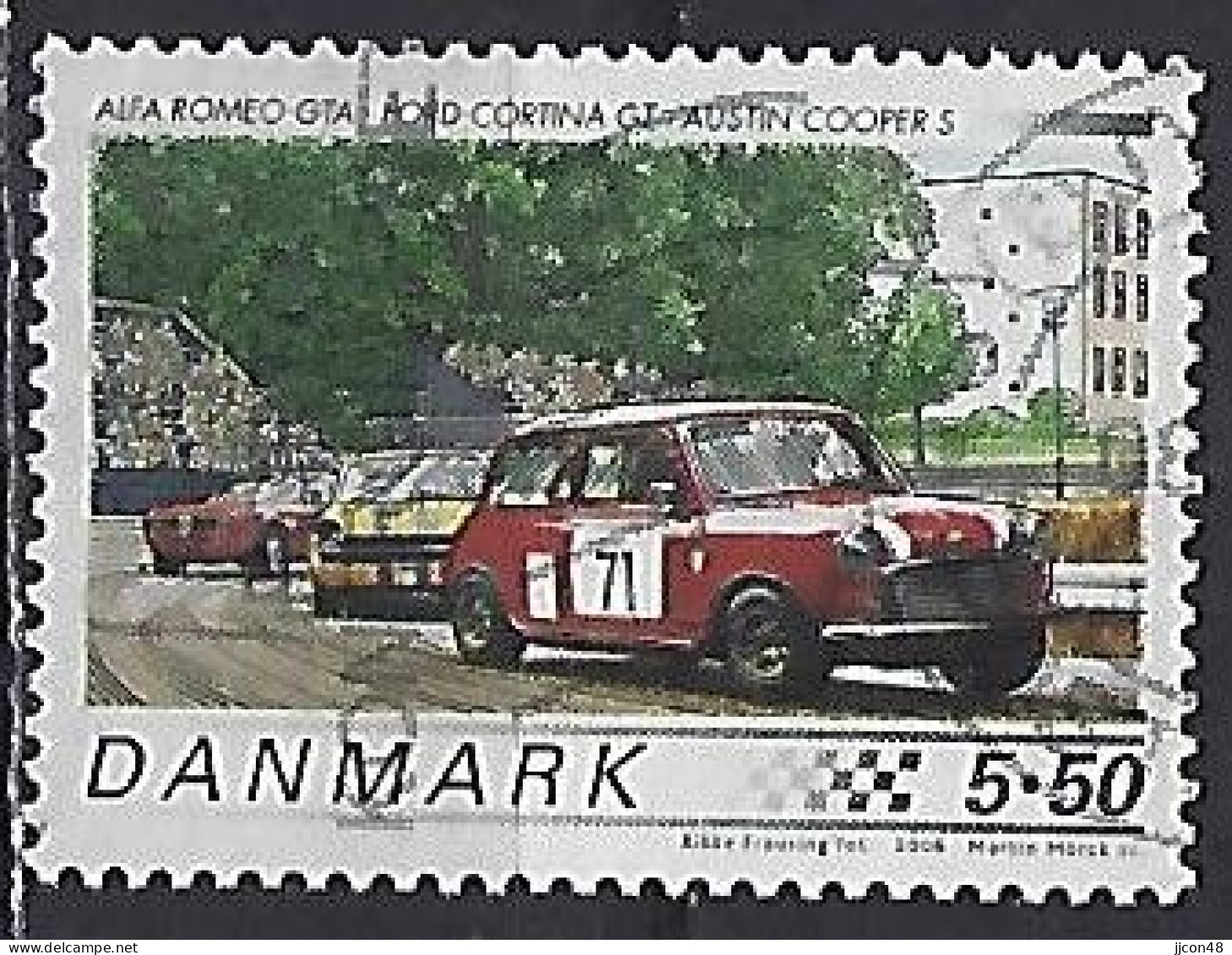 Denmark 2006  Classic Racing Cars (o) Mi.1434 - Oblitérés