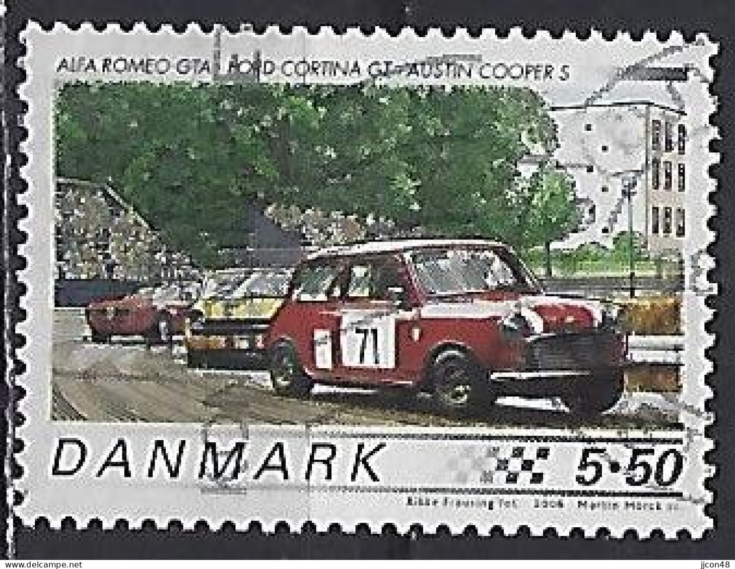 Denmark 2006  Classic Racing Cars (o) Mi.1434 - Gebraucht