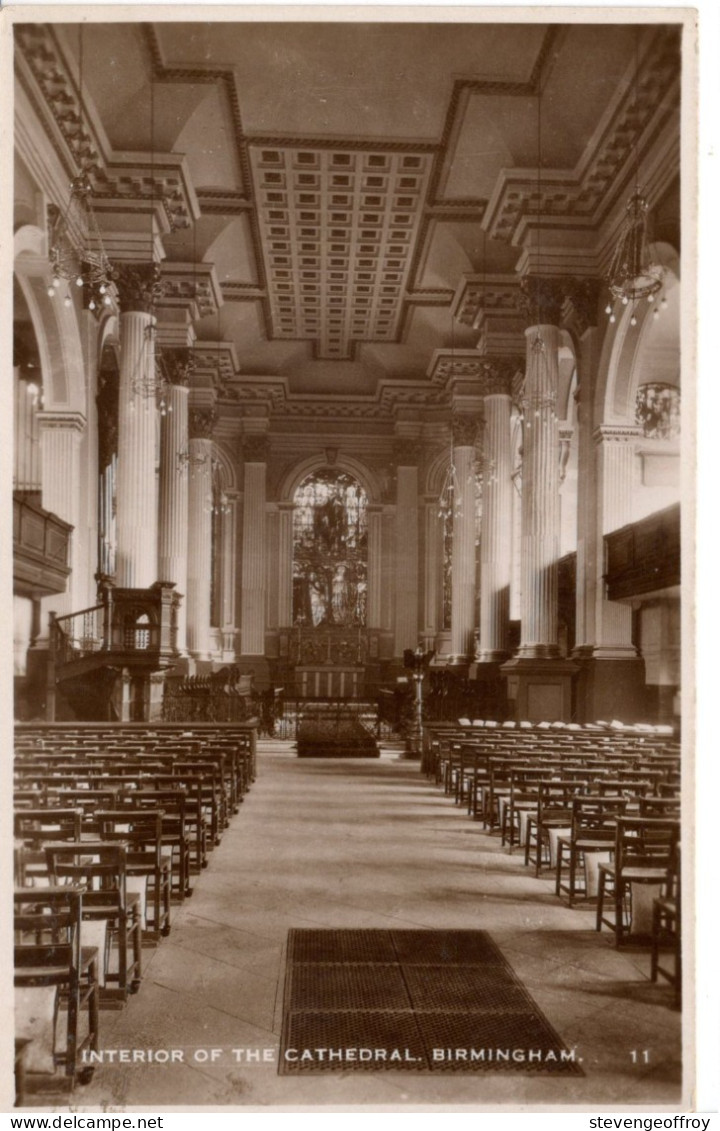 Royaume Uni Angleterre Warwickshire Birmingham Interior Of The Cathedral - Birmingham