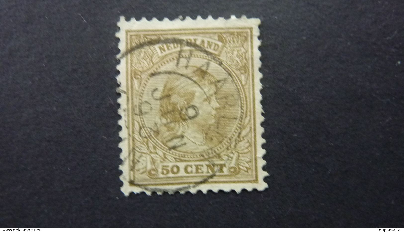 PAYS-BAS, Année 1891-97, YT N° 43a Oblitéré, (cote 95 EUR) - Oblitérés