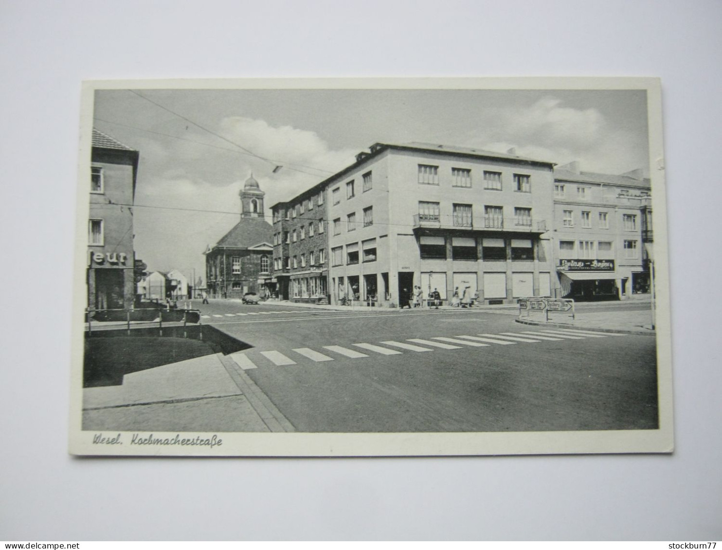 WESEL  , Schöne Karte Um 1957 Mit Landpoststempel DIERSFORDT - Wesel