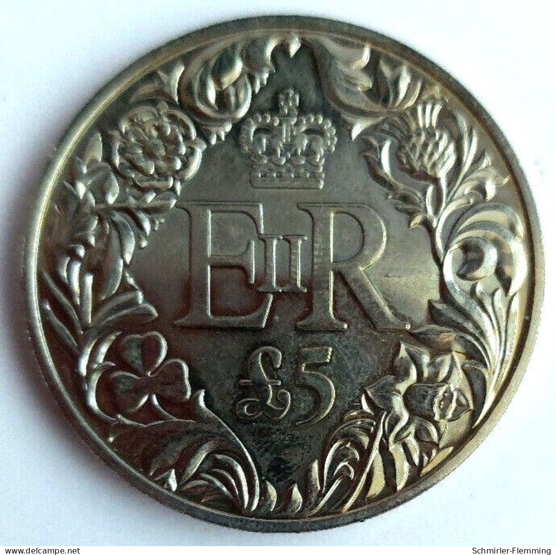 Bailiwick Of Guernsey Elizabezh II. (1952-2023) "Diamond Jubilee" 5 Dollar 2012 UNC.- - Jersey