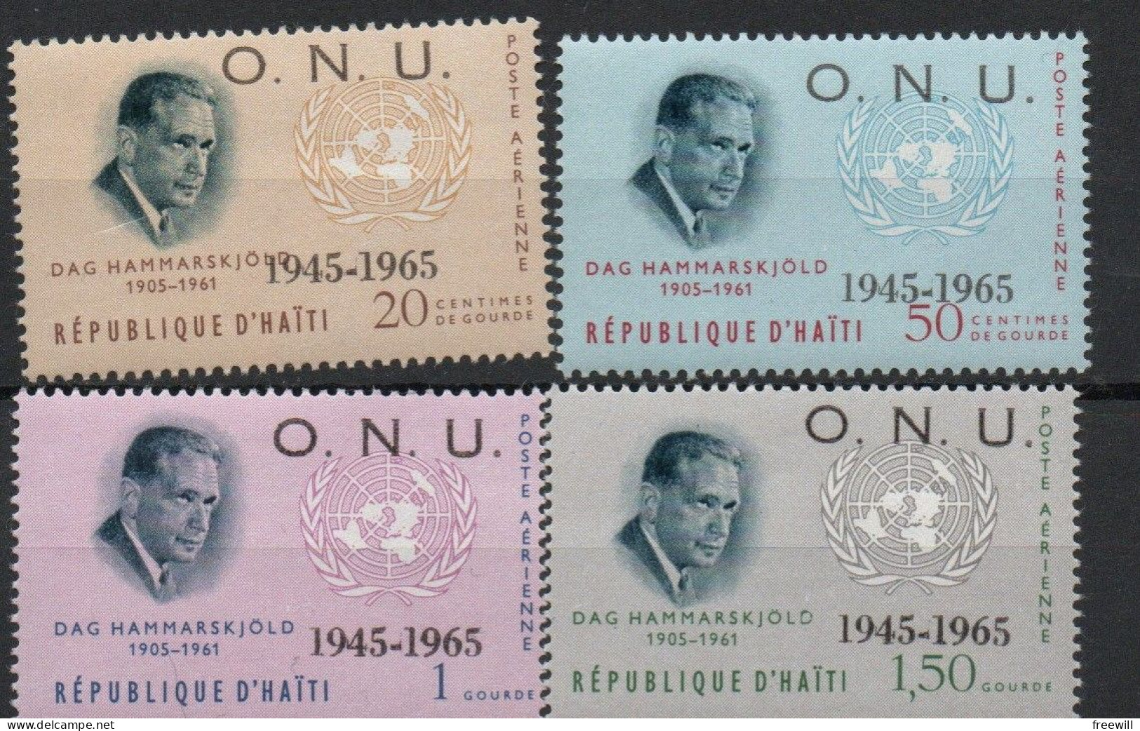 Haïti Dag Hammarskjöld XXX - Haïti