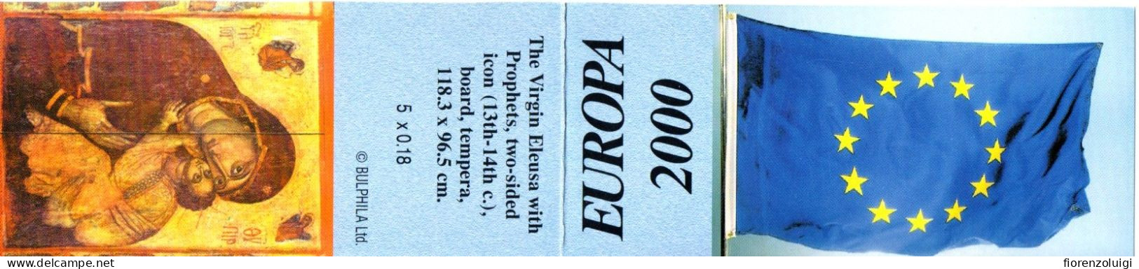 EUROPA CEPT 2000 GIRO COMPLETO LIBRETTI / BOOKLETS MNH**