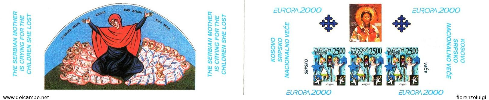 EUROPA CEPT 2000 GIRO COMPLETO LIBRETTI / BOOKLETS MNH**