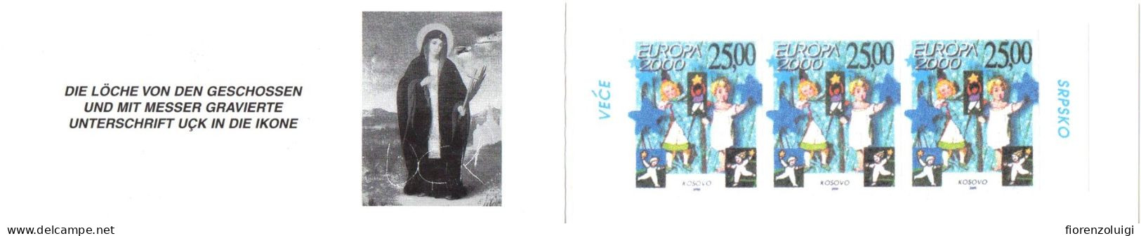 EUROPA CEPT 2000 GIRO COMPLETO LIBRETTI / BOOKLETS MNH**