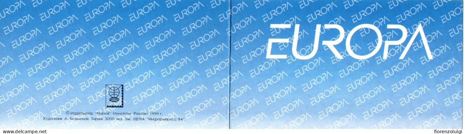 EUROPA CEPT 2000 GIRO COMPLETO LIBRETTI / BOOKLETS MNH**