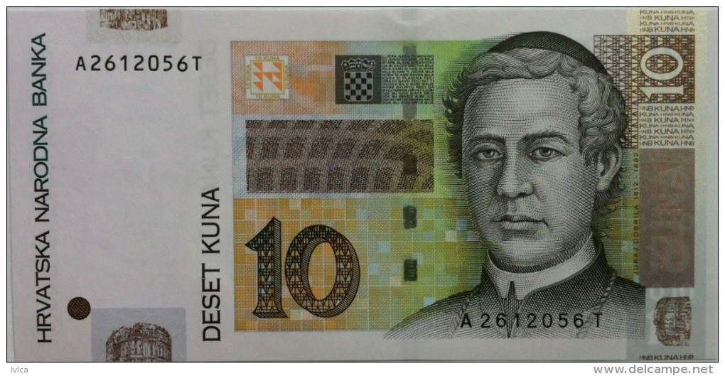 CROATIA - 10 Kuna - 2012 - UNC - Croazia