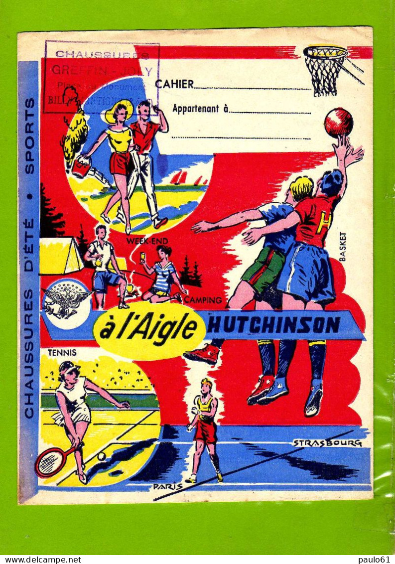 Protege Cahier  : A L'Aigle HUTCHINSON  Strasbourg Sport - Book Covers