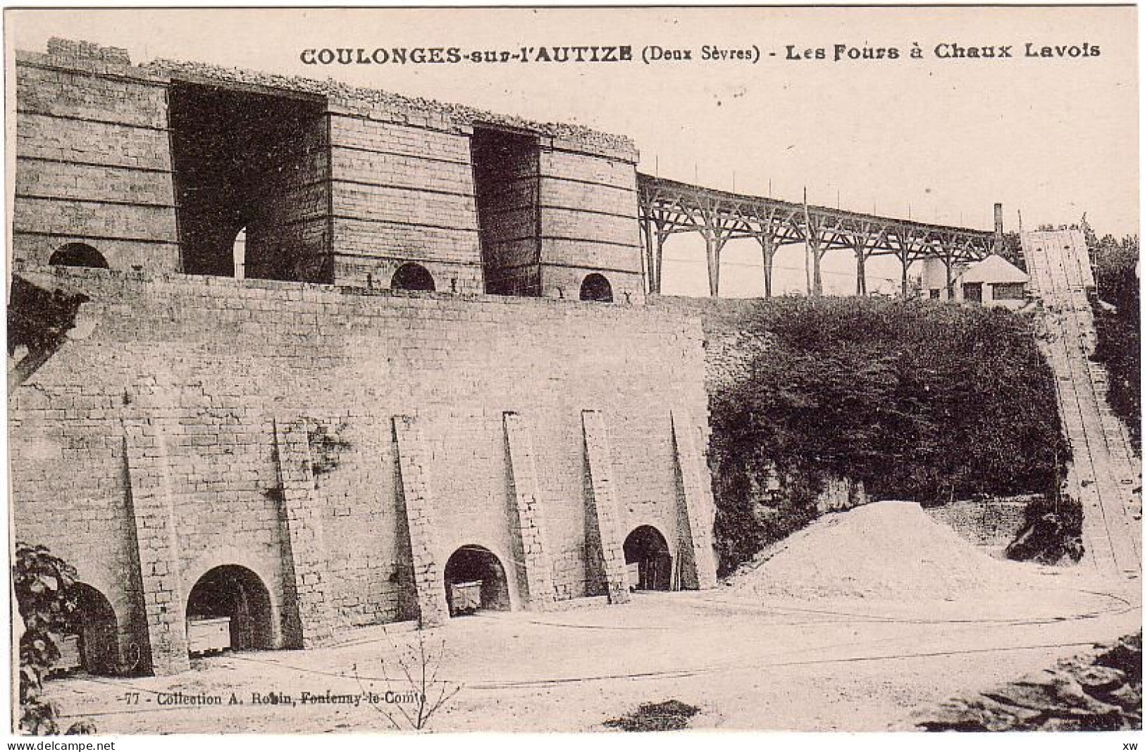COULONGES-sur-l'AUTIZE -79- Les Fours à Chaux Lavois - D 1513 - Coulonges-sur-l'Autize