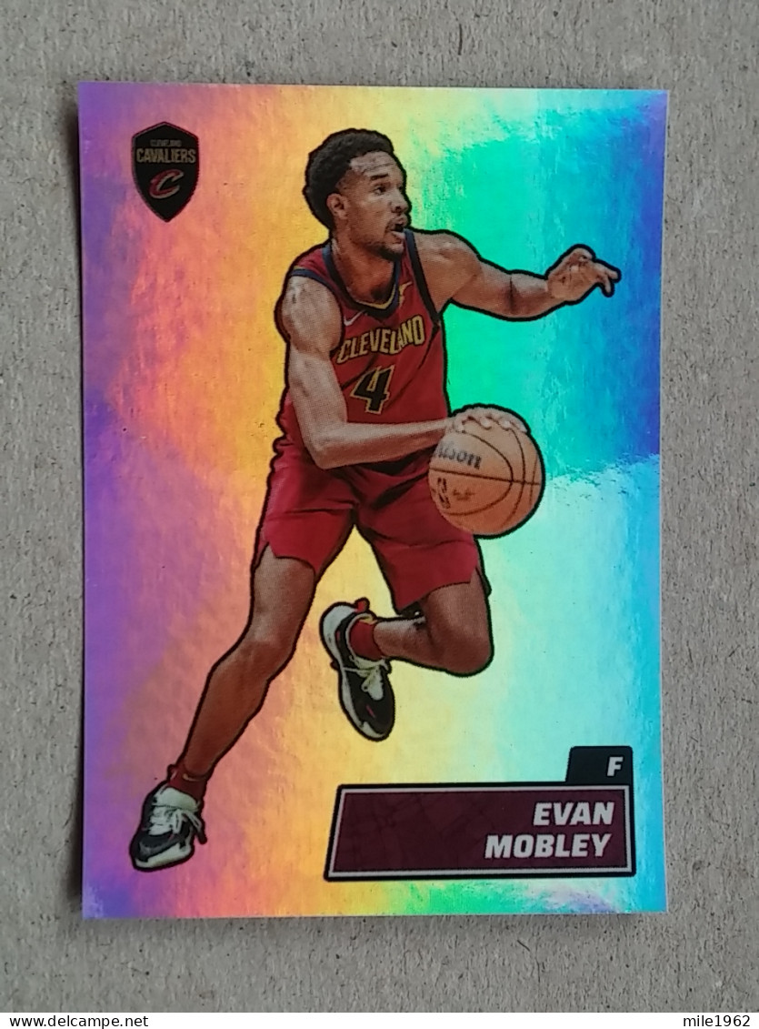 ST 48 - NBA Basketball 2022-23, Sticker, Autocollant, PANINI, No 162 Evan Mobely Cleveland Cavaliers - 2000-Now