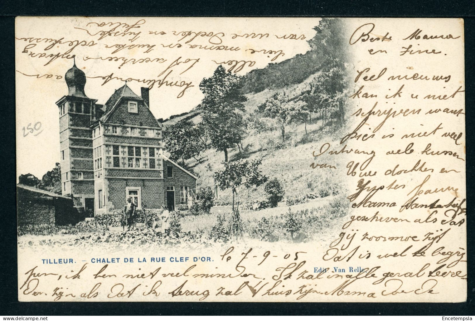 CPA - Carte Postale - Belgique - Tilleur - Chalet De La Rue Clef D'Or (CP24149OK) - Saint-Nicolas