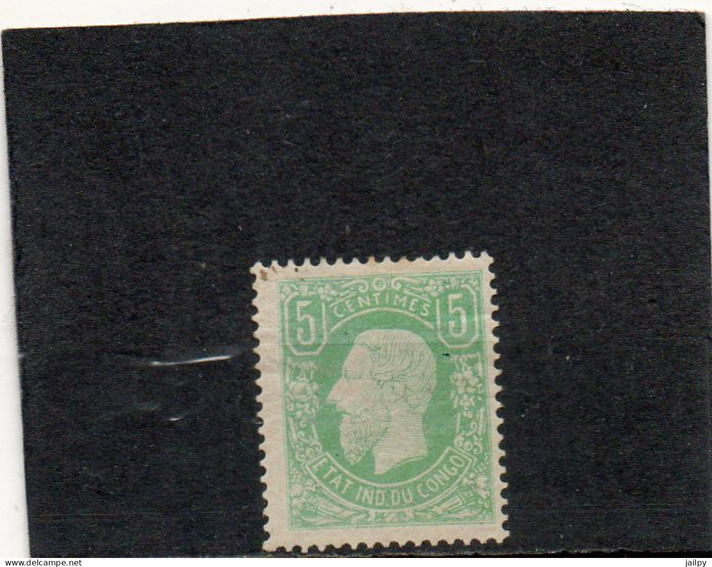 AFRIQUE  CONGO BELGE    5 C    1884-1894   Y&T: 1  Neuf Sans Gomme - 1884-1894