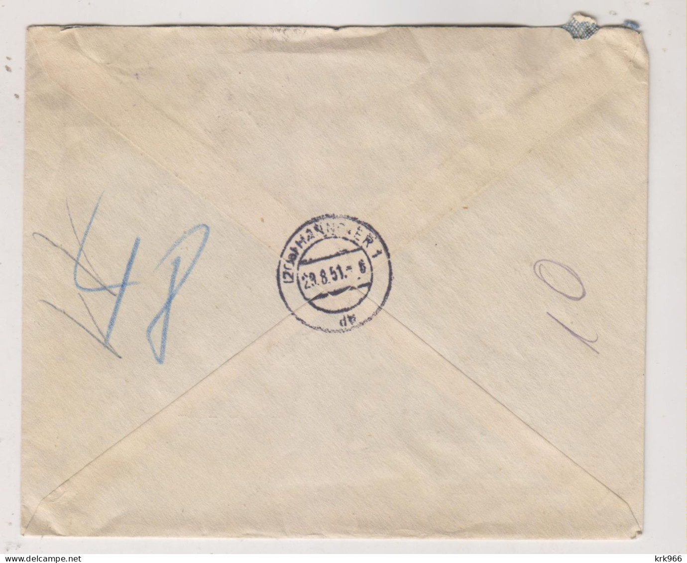 ARGENTINA  BUENOS AIRES Registered Airmail Cover To Germany - Briefe U. Dokumente