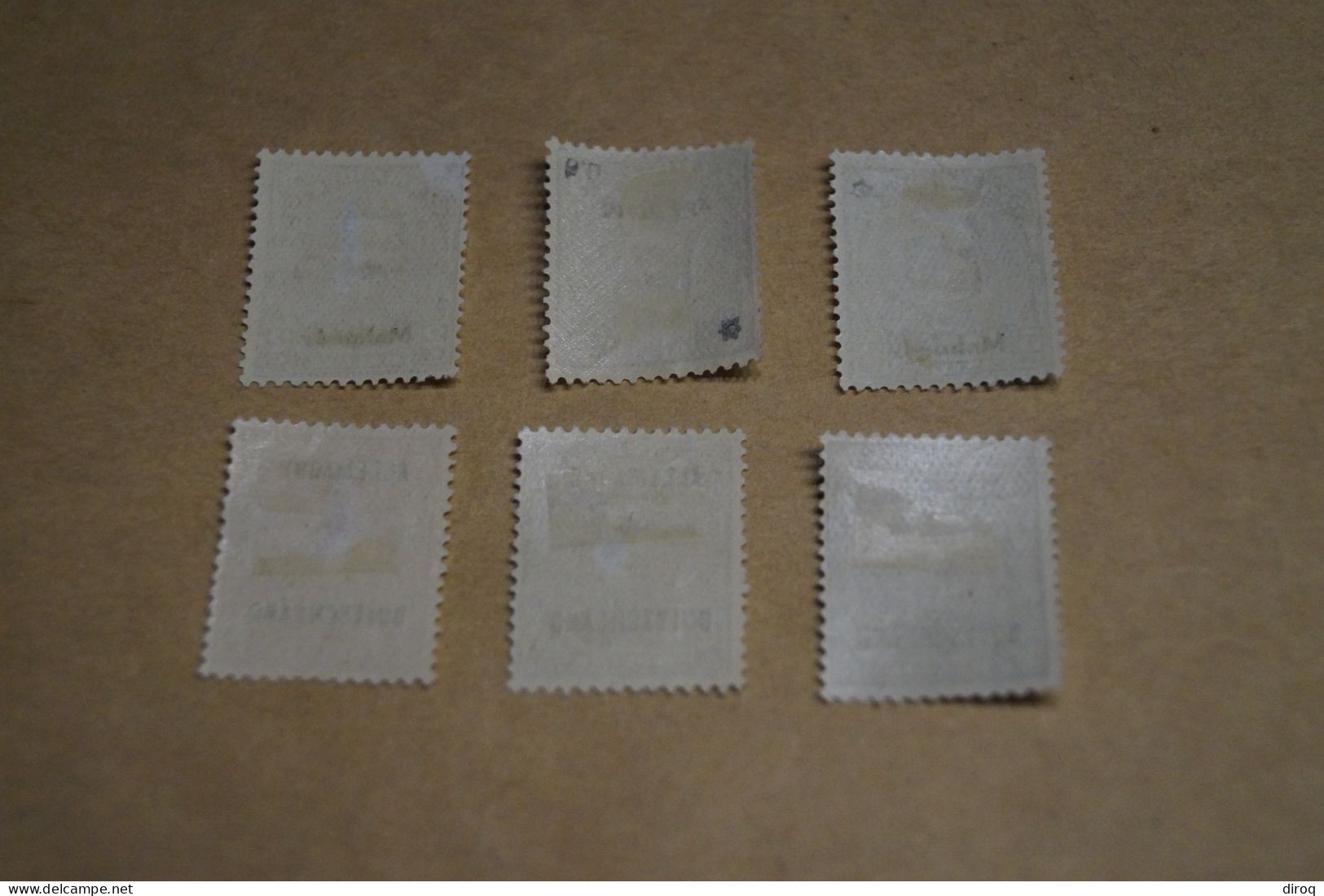 6 Timbres NEUF Avec Surcharge Malmedy Et Allemagne ,petites Traces De Charnière - Unused Stamps