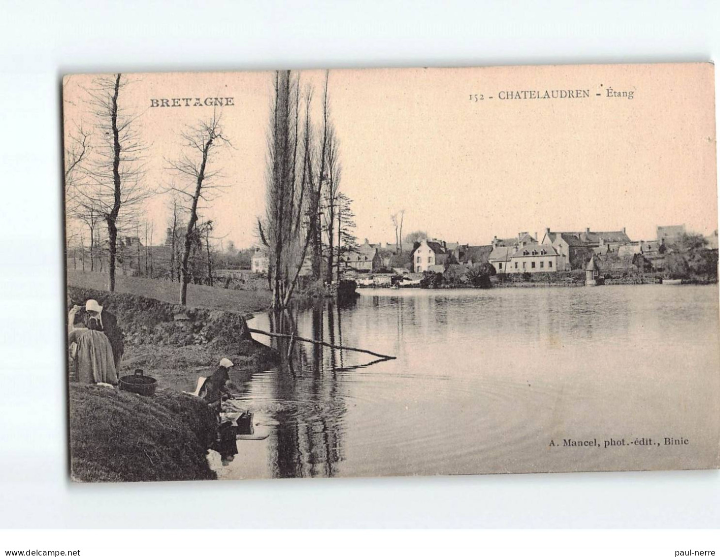 CHATELAUDREN : Etang  - Très Bon état - Châtelaudren