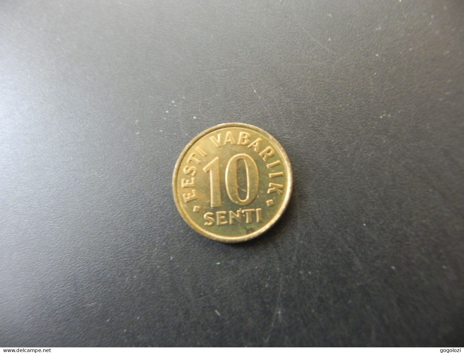 Estonia 10 Senti 1998 - Estonie