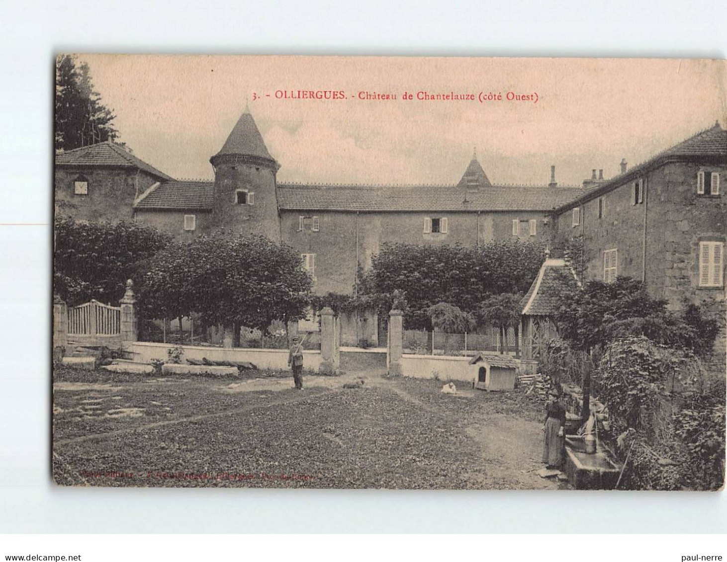 OLLIERGUES : Château De Chantelauze - état - Olliergues