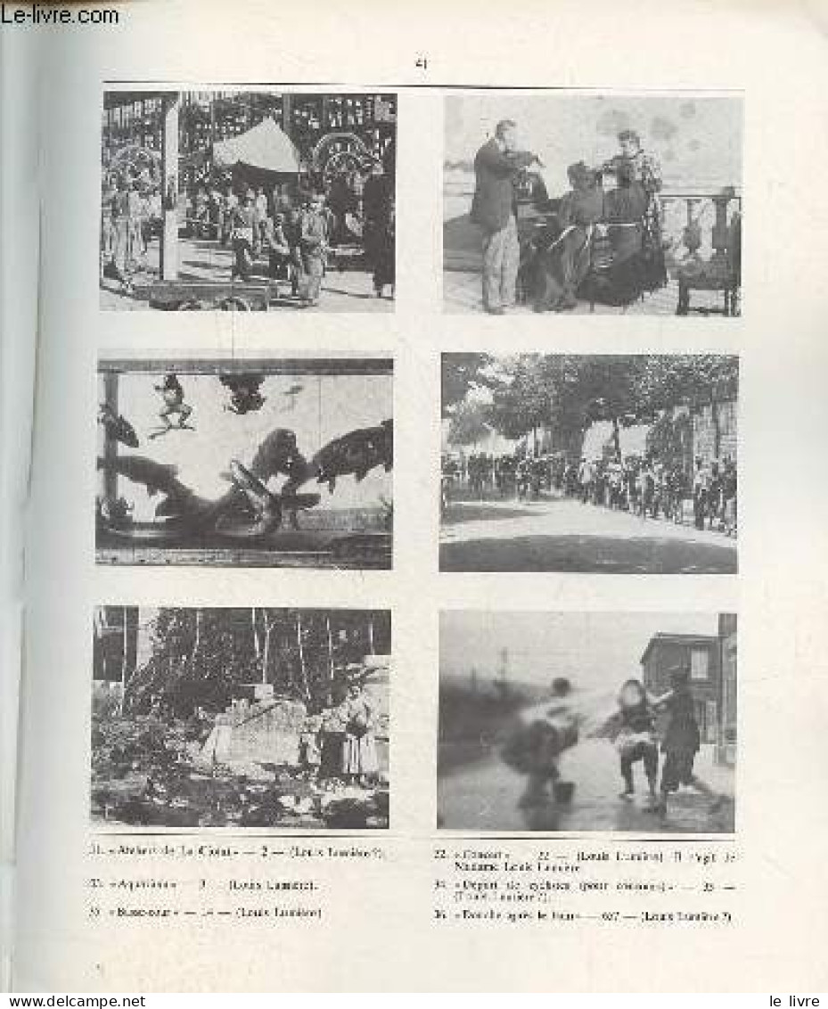 Le Cinéma Des Origines - Les Frères Lumière Et Leurs Opérateurs. - Rittaud-Hutinet Jacques - 1985 - Films
