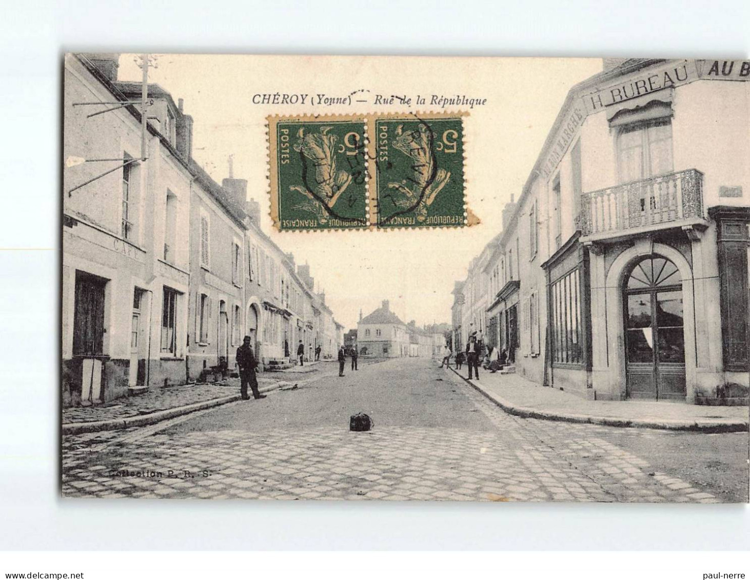 CHEROY : Rue De La République - Très Bon état - Cheroy