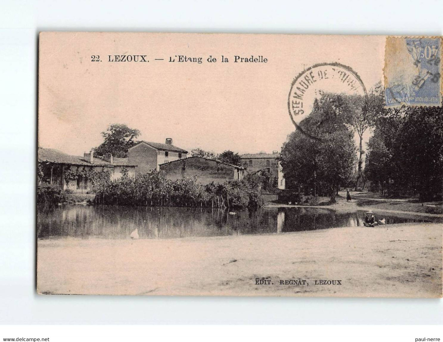 LEZOUX : L'Etang De La Pradelle - Très Bon état - Lezoux